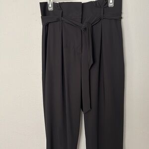Lita by Ciara black paperbag pants. Black, high waisted. Size 10.